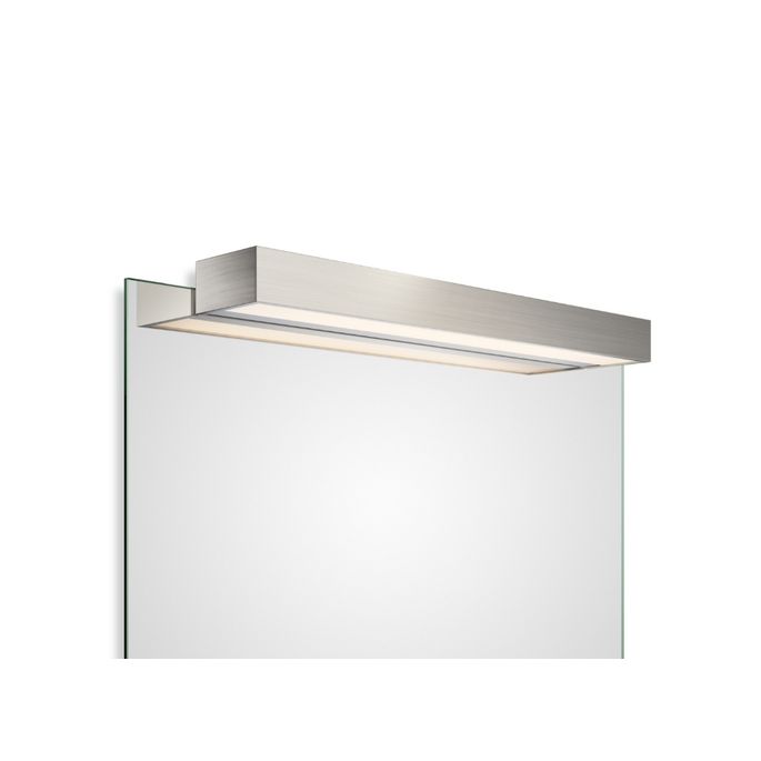 Decor Walther 0420034 BOX 1-60 N LED spiegellamp dimbaar 60x10cm geborsteld nikkel