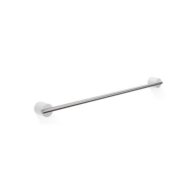 Decor Walther 0975255 Stone HTE60 handdoekhouder 60cm RVS geborsteld/ wit