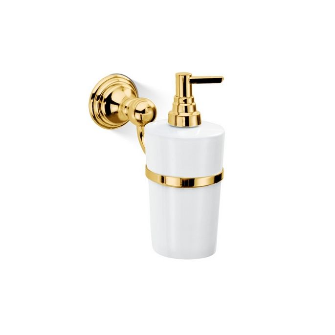 Decor Walther Classic 0511520 CL WSP zeepdispenser porselein wit/ goud