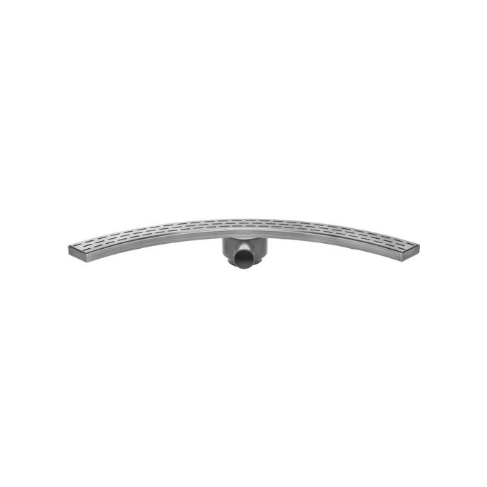 Easy Drain Flex Class Round EDFLCLROUND shower drain radius 55 1/4 circle side outlet