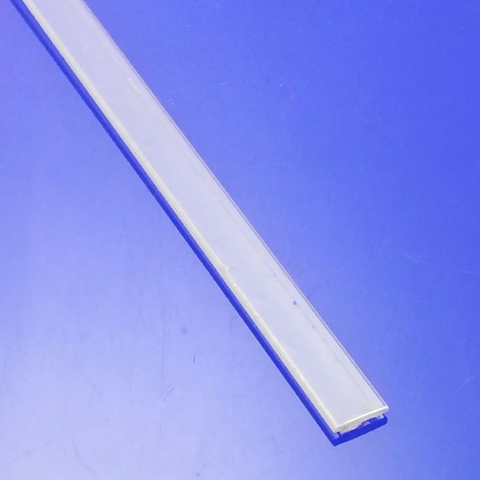 Exa-Lent Universal DS63100 sill profile 100cm, 1,5mm high, with adhesive tape, transparent