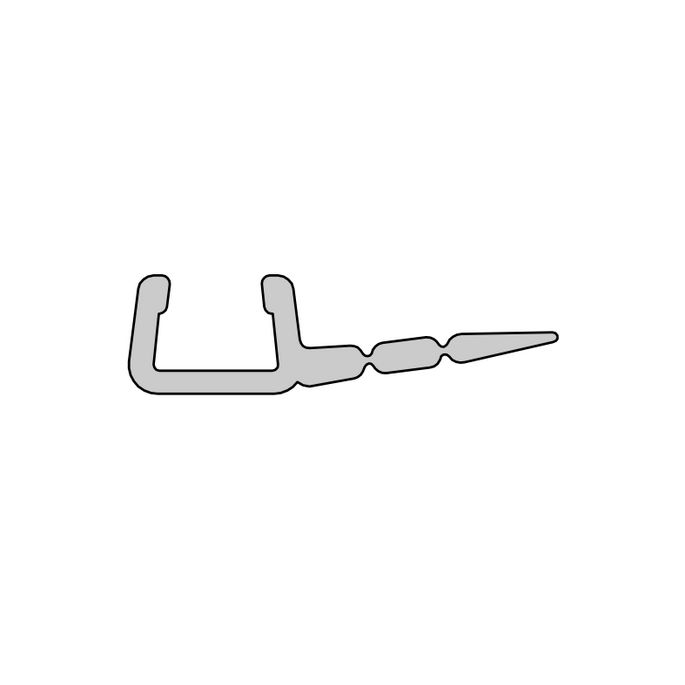 HSK E55065 Dichtung, vertikal, 200cm, 6mm