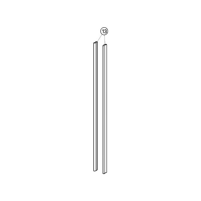Huppe Aura elegance, 025432 magnetic profile, set