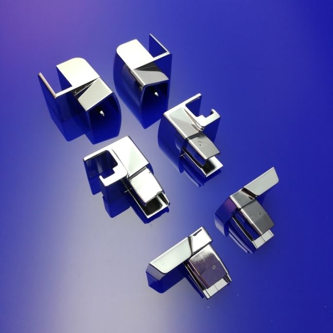 Koralle S320 2537398 connection caps chrome