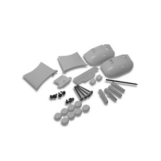 Novellini R01KISO1-D mounting set white 030/ chrome