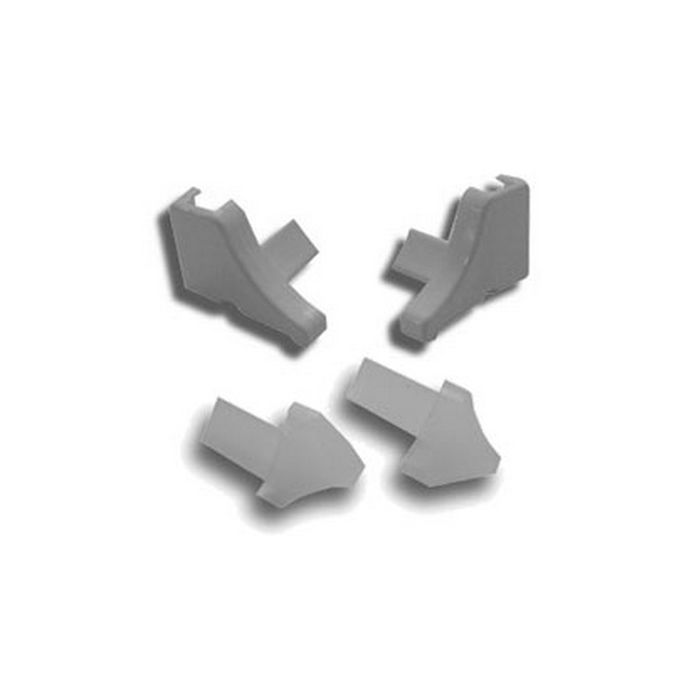 Novellini R04JETA1-K set of cover caps chrome