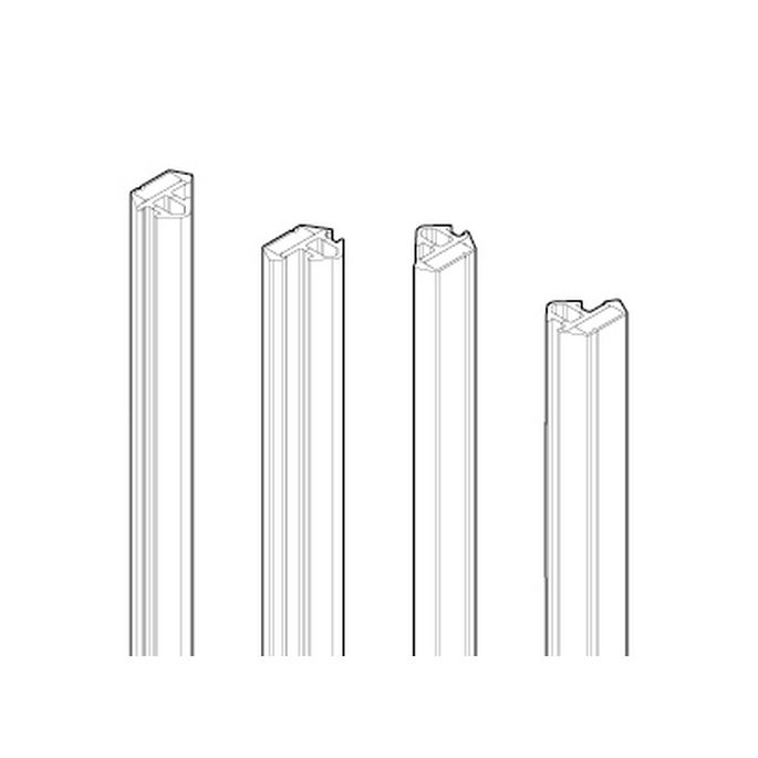 Novellini R10BJ3P1-30 set of magnetic slide-in profiles white 030