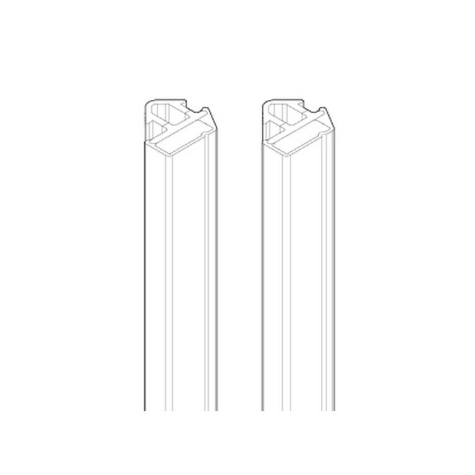 Novellini R10BJB01-30 set of magnetic slide-in profiles white 030