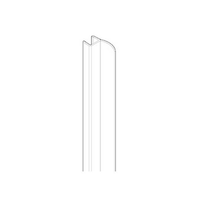 Novellini R50BI2MO1-TR vertical sealing profile transparent