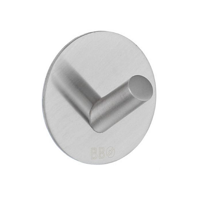 Smedbo Beslagsboden B1090 design towel hook brushed stainless steel