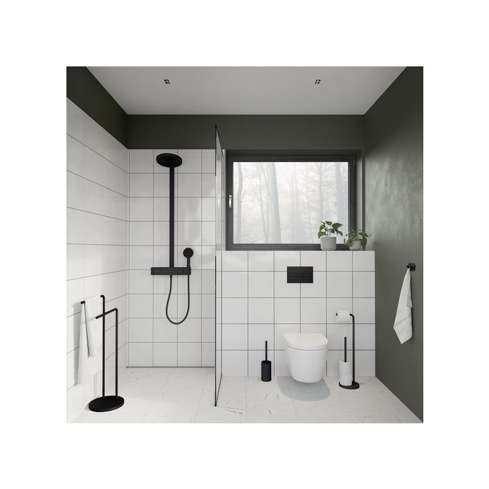 Smedbo Beslagsboden BB1233 toilet brush matt black