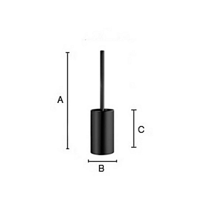 Smedbo Beslagsboden BB1233 toilet brush matt black