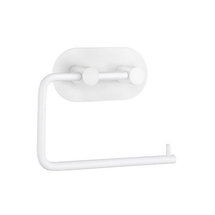 Smedbo Beslagsboden BX1097 toilet roll holder matt white stainless steel