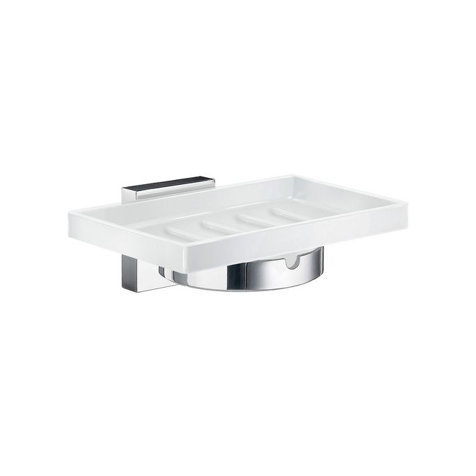 Smedbo House RK342P holder with soap dish chrome