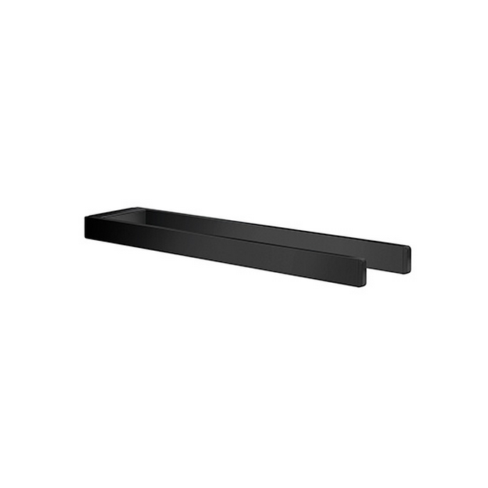 Smedbo Outline FB212 double towel rail 38 cm matt black