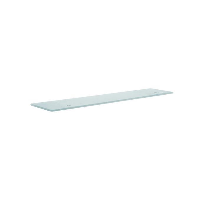 Smedbo XTRA H350 Ersatzkonsole  60cm weißes satiniertes Glas