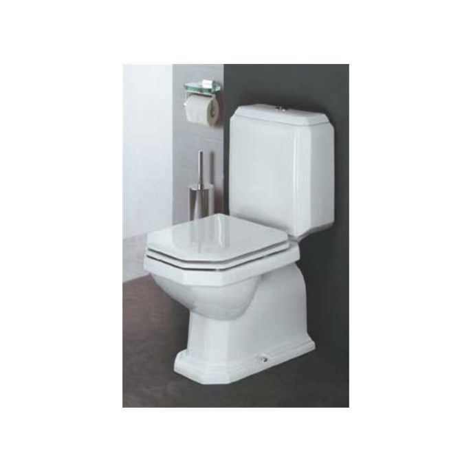 Sphinx Mycene S8H580R0000 toiletzitting met deksel 220mm wit