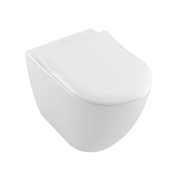 Villeroy en Boch Subway 2.0 Slimseat 9M78S1R3 toiletzitting met deksel pergamon