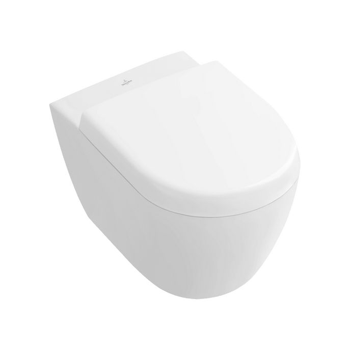 Villeroy en Boch Subway 2.0 Compact 9M69S1R3 toiletzitting met deksel pergamon *niet meer leverbaar*