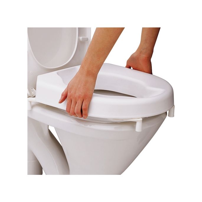 Etac Hi-Loo 80301105 toilet seat 10cm detachable white