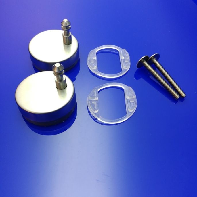 Duravit Starck 2 0061711000 scharnierset voor toiletzitting Starck 2 006699