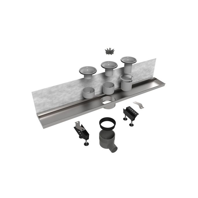 Easy Drain Multi Built-in part EDMWI800 shower drain 80cm side extension Wall (without grate)