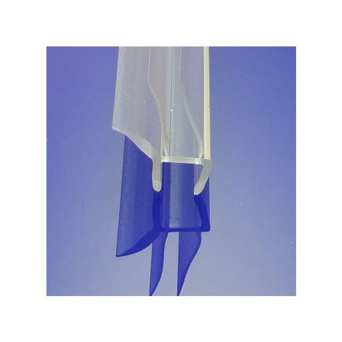 Exa-Lent Universal Probenstück Duschgummi Typ DS47 - 2cm Länge und geeignet für Glasstärke 6mm - 3 Klappen