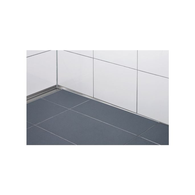 Blanke Aqua Keil Wand 8462840080R afsluitprofiel 1480x8x32mm rechts RVS verchroomd