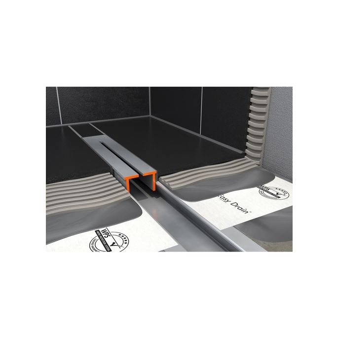 Easy Drain Xs Nano NANOLINE1200 shower drain 120cm horizontal outlet