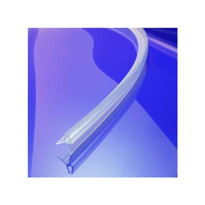 Exa-Lent Universal DS411005 quarter round clear shower profile 2 flaps 100cm - 5mm