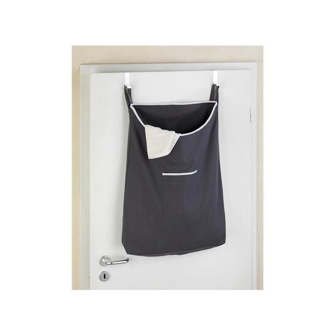 Wenko Canguro 62105100 over the door laundry bin grey