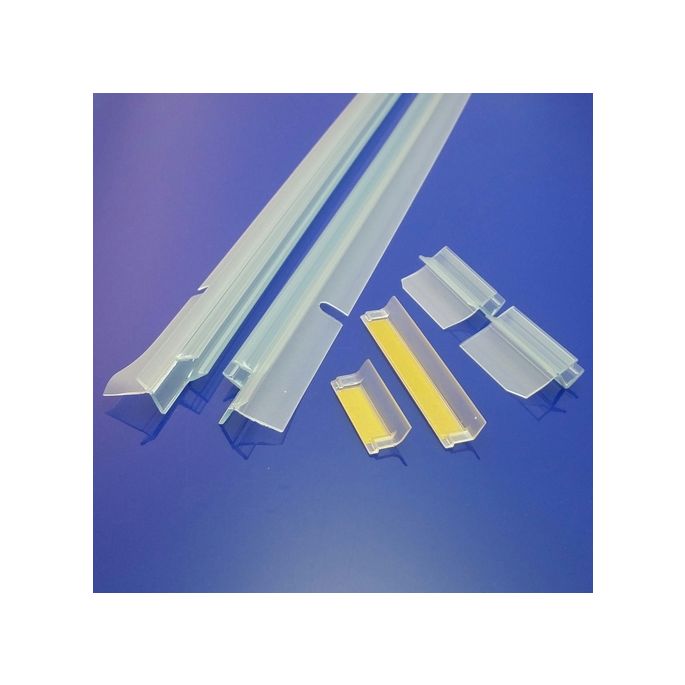 Huppe 1002, 054234 drain profile for revolving door with fixed part for side wall