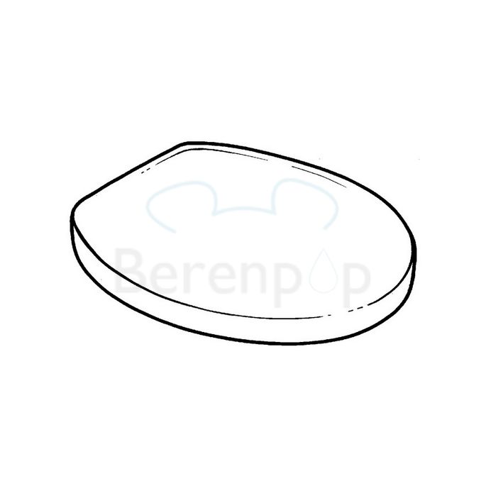 Keramag Renova Nr. 1 Comprimo 571044 toilet seat with lid white