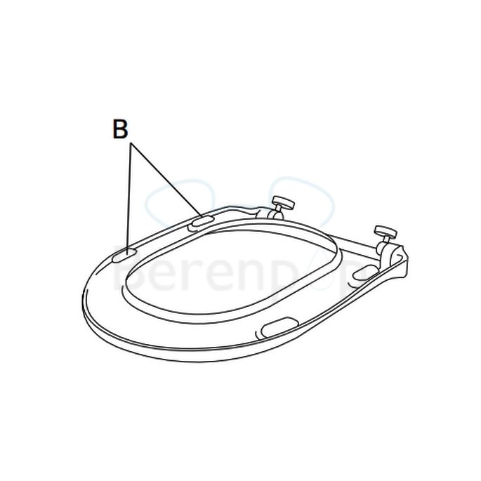 Villeroy en Boch Subway 2.0 9M746101 toiletzitting zonder deksel wit