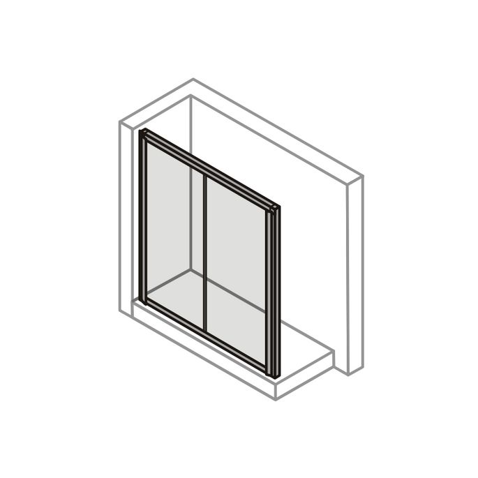 Huppe 1002, 054530 vertical cover profile