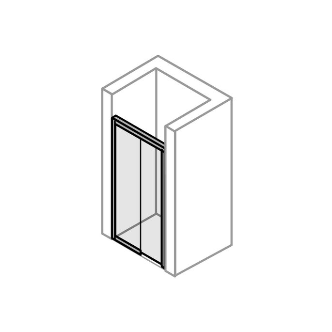 Huppe 1002, 054530 vertical cover profile