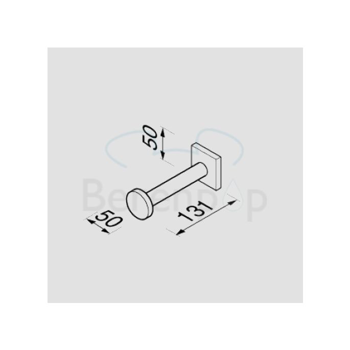 Geesa Nelio 681202 reserverolhouder chroom