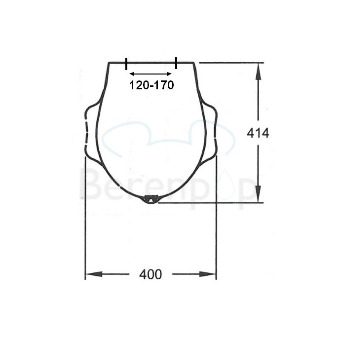 Sphinx 300 Kids Turtle S8H51111000 toiletzitting (kinderzitting) met deksel wit *niet meer leverbaar*