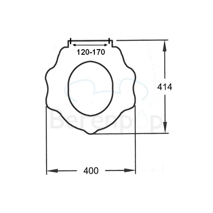 Sphinx 300 Kids Turtle S8H51112000 toiletzitting (kinderzitting) zonder deksel wit *niet meer leverbaar*