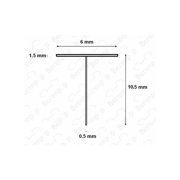 San4U ProfileDay DS50100 slide-in rubber for shower profile 100cm length - 10.5mm high