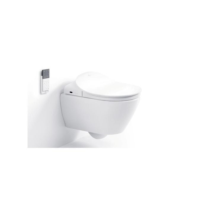 Villeroy & Boch Subway 2.0 ViClean V02EL401 WC-Sitz (Dusch-WC-Sitz) mit Deckel weiß *nicht länger verfügbar*