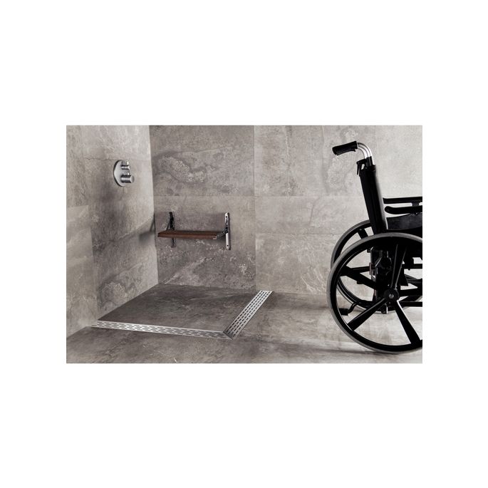Easy Drain Multi Square EDMHOEK1000 shower drain 1000x1000mm side outlet
