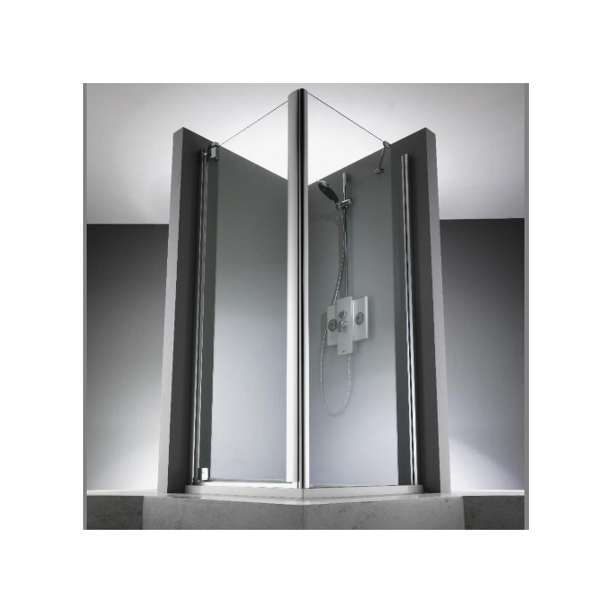 Huppe 1002, 054217 drain profile for revolving door for side wall