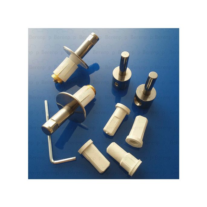 Keramag Flow 598055000 Satz mit 2 Scharnieren für WC-Sitze chrom *nicht länger verfügbar*