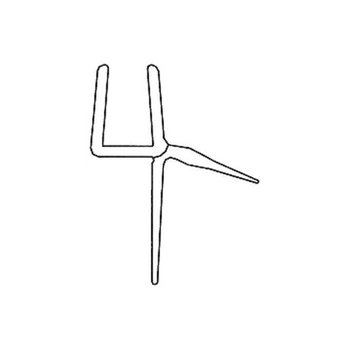 Artweger Highline HLZ205 drip strip set 1 horizontal