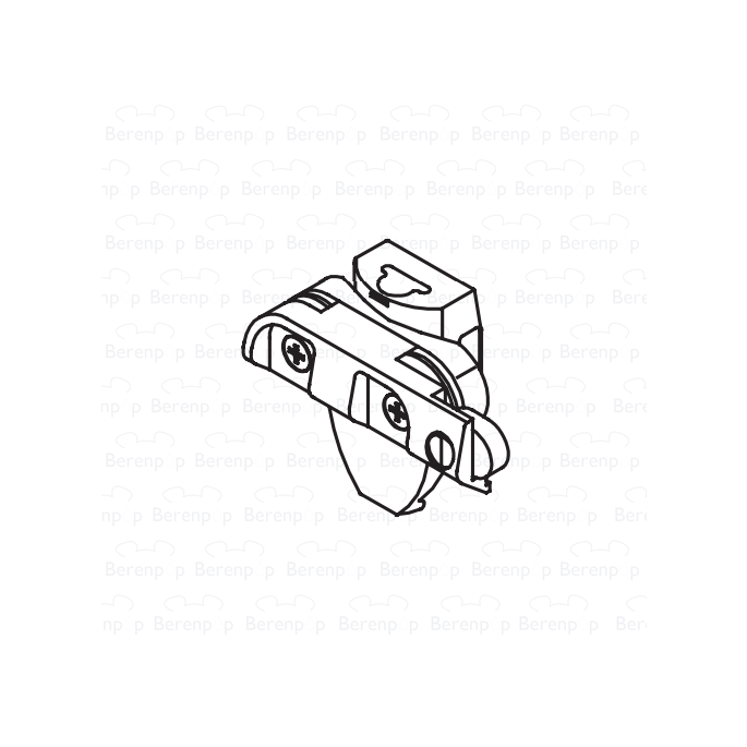 Artweger Lifeline LZ102 Satz Rollenführungen Nr.2, 2 x links, 2 x rechts