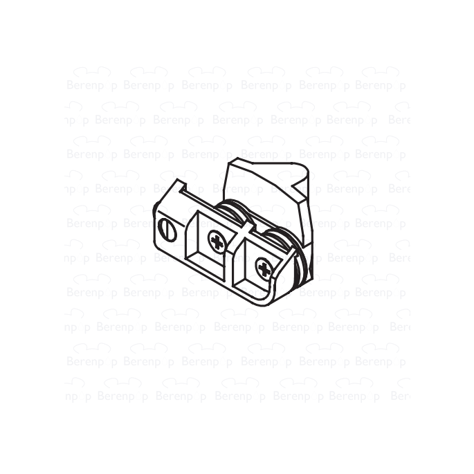 Artweger Lifeline LZ104 Satz Rollenführungen Nr.4, 2 x links, 2 x rechts