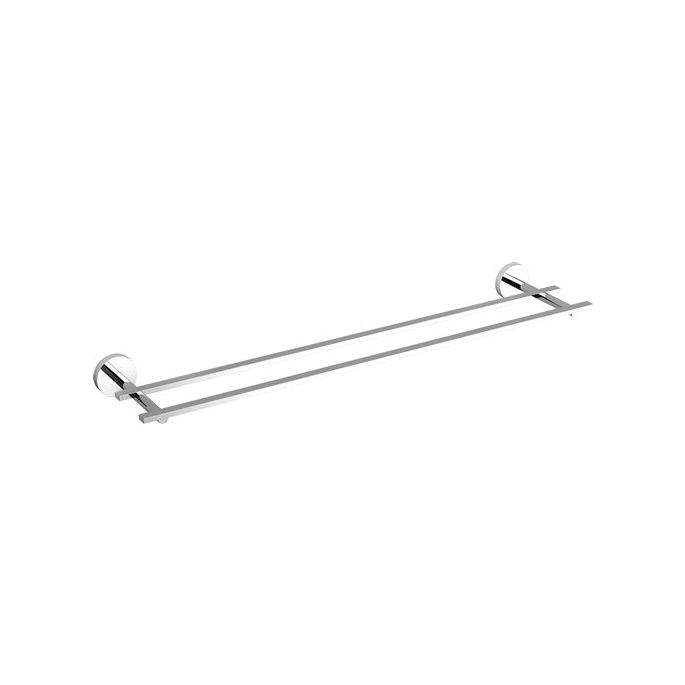 Clou Flat CL0902053 towel rail double 60cm chrome