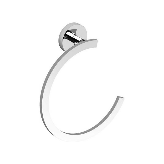 Clou Flat CL0902056 towel ring chrome
