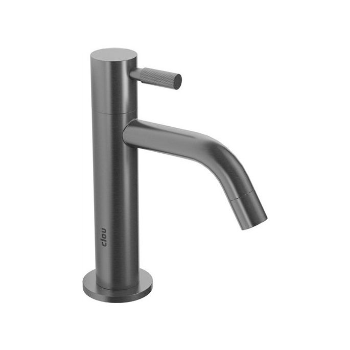 Clou Freddo 2 CL060300141L Handwaschbeckenarmatur stehend hoch gebürstetem Edelstahl